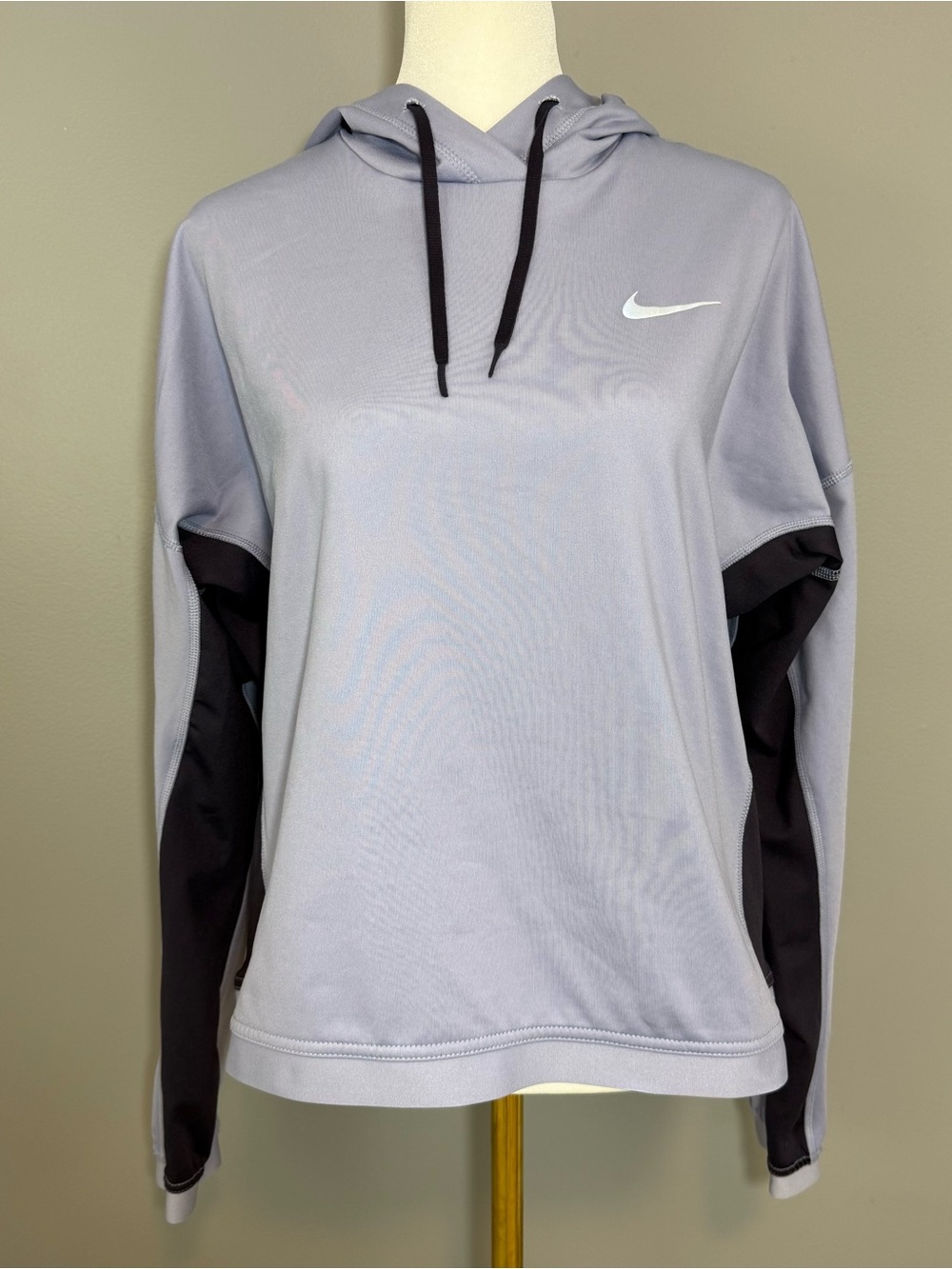 Nike Womens Indigo Haze Therma-Fit Pacer Running Hoodie Jacket DD6440 Medium NWT